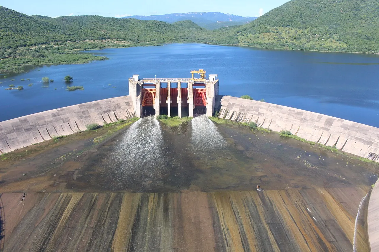 Presa Mocúzari en Sonora